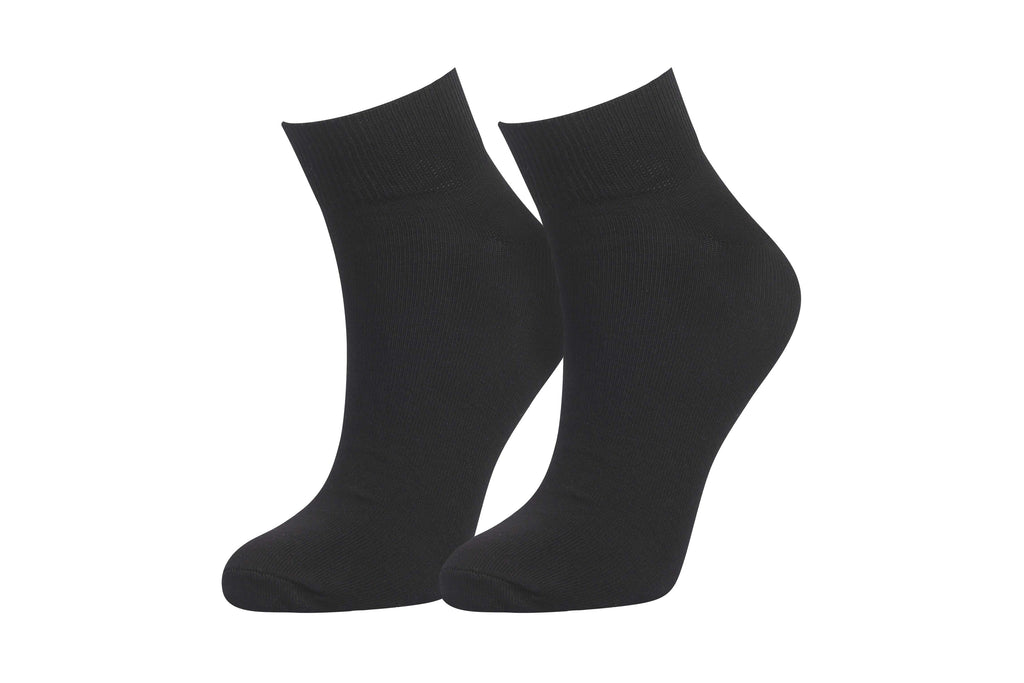 tittimitti® Men's 98% Organic Cotton Ankle Socks 3-Pack – Breathable Everyday Socks