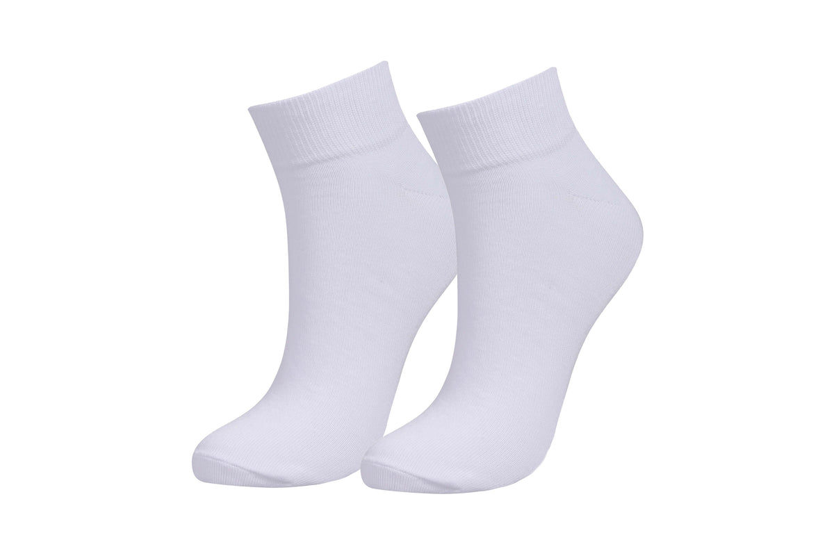 tittimitti® Men's 98% Organic Cotton Ankle Socks 3-Pack – Breathable Everyday Socks